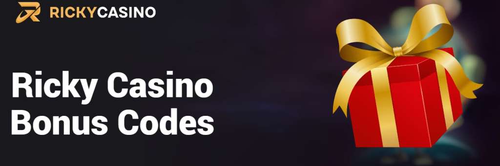 Ricky Casino bonus codes.